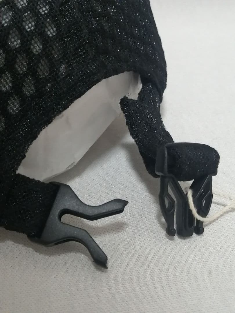 ♂♀新品・キャップ【Versace Jeans Couture】総メッシュ　黒