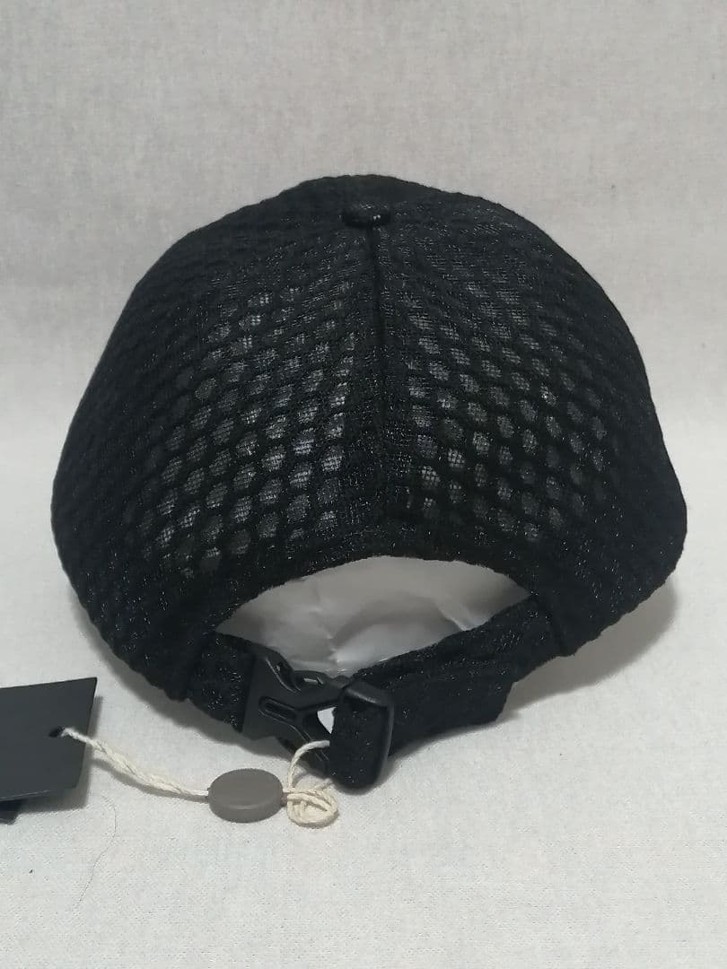 ♂♀新品・キャップ【Versace Jeans Couture】総メッシュ　黒