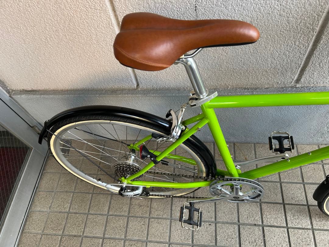 りんご　　　　トウキョーバイク　 8段ギア　美品　黄緑