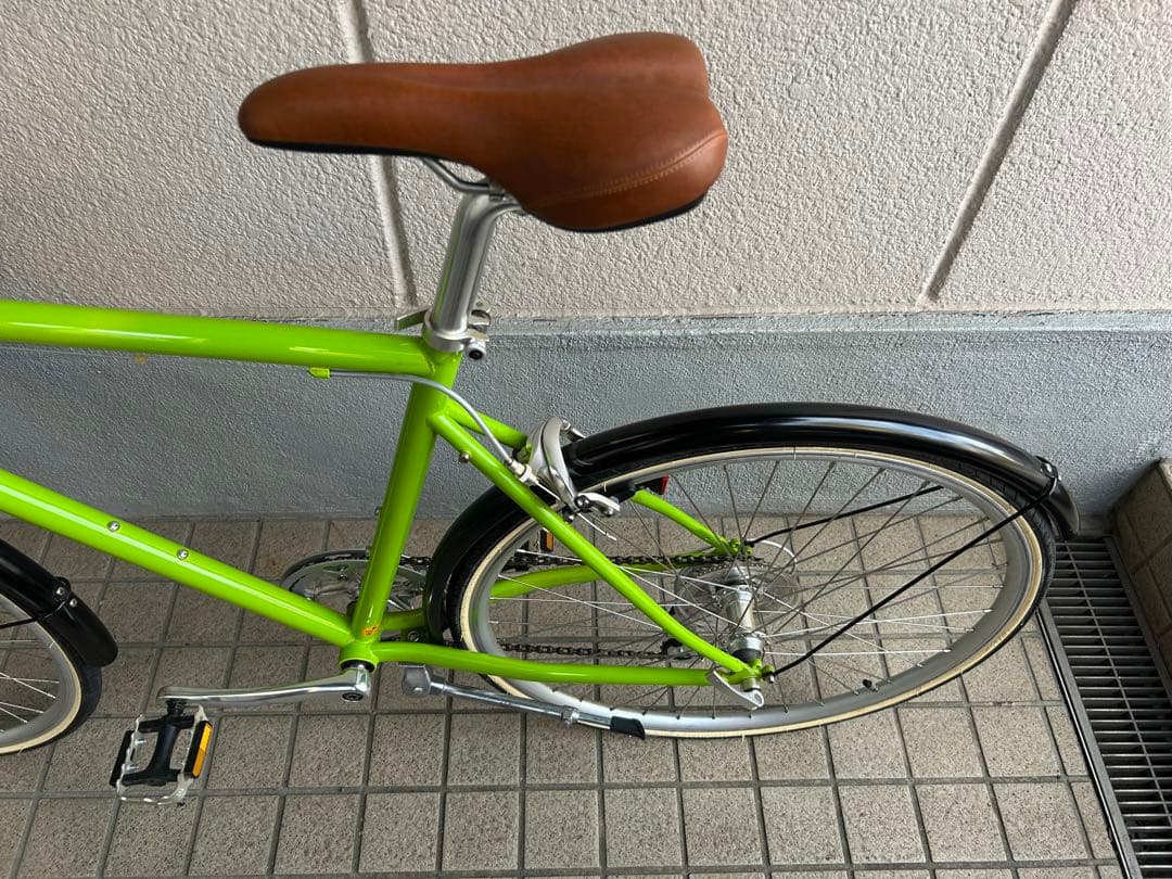 りんご　　　　トウキョーバイク　 8段ギア　美品　黄緑