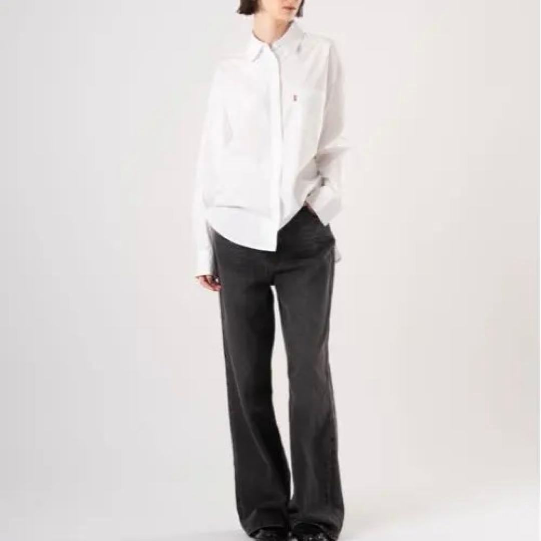 Levis/リーバイス RIBCAGE WIDE LEG ジーンズ ブラック