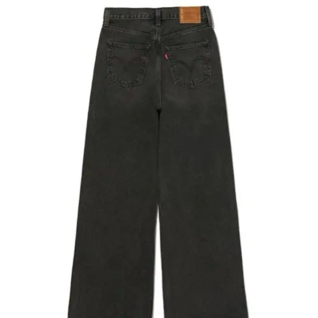 Levis/リーバイス RIBCAGE WIDE LEG ジーンズ ブラック