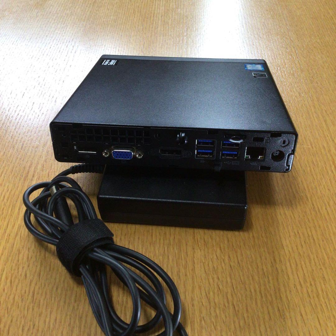 HP 800 G2 DMミニPC USB 3.0 ブラック