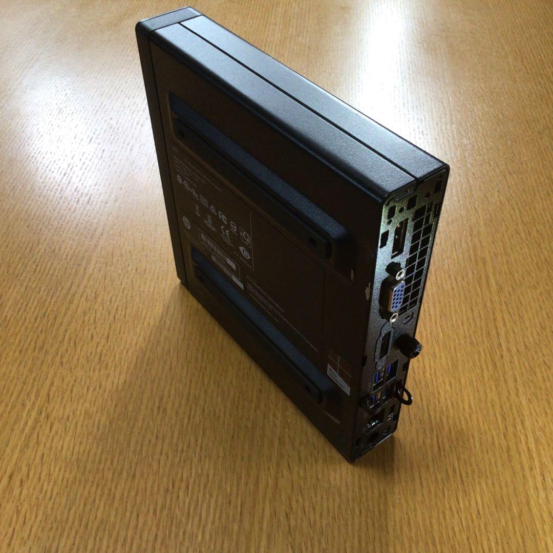 HP 800 G2 DMミニPC USB 3.0 ブラック