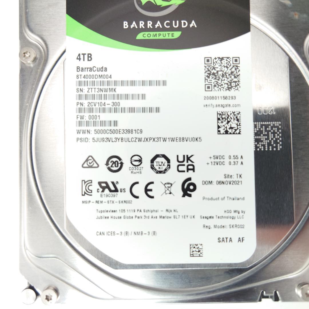 内蔵型ハードディスクドライブ Seagate ST4000DM004 4TB 5400rpm