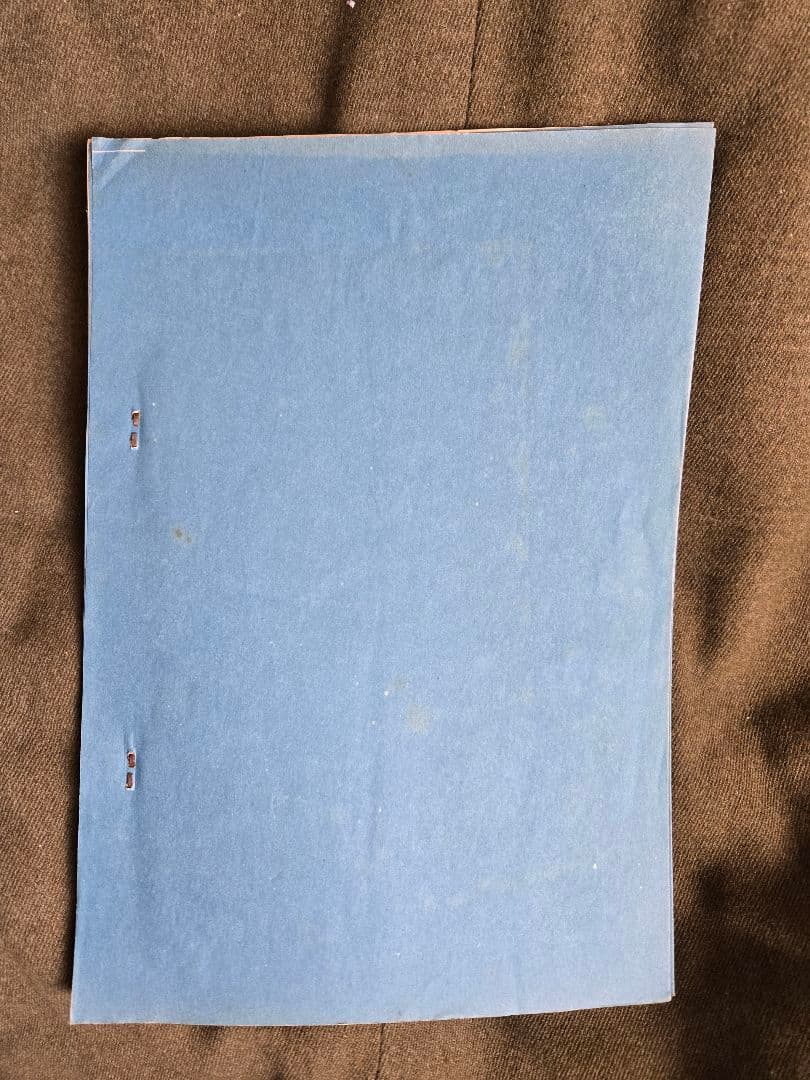 実物　海軍航空技術廠　空廠式高圧線試験器取扱説明書 昭和15年