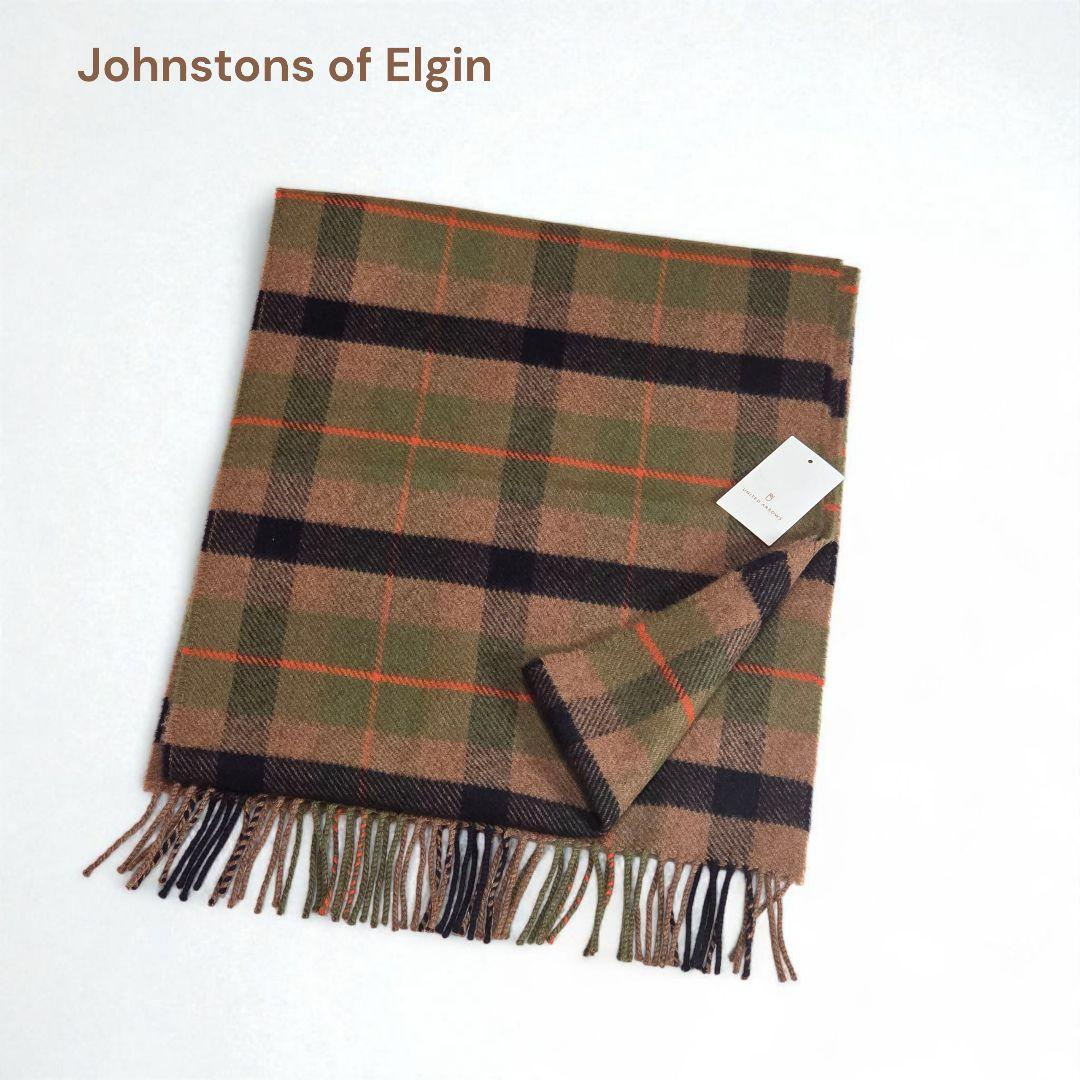 【新品級✨️】Johnstons of Elgin 　カシミヤ100%マフラー