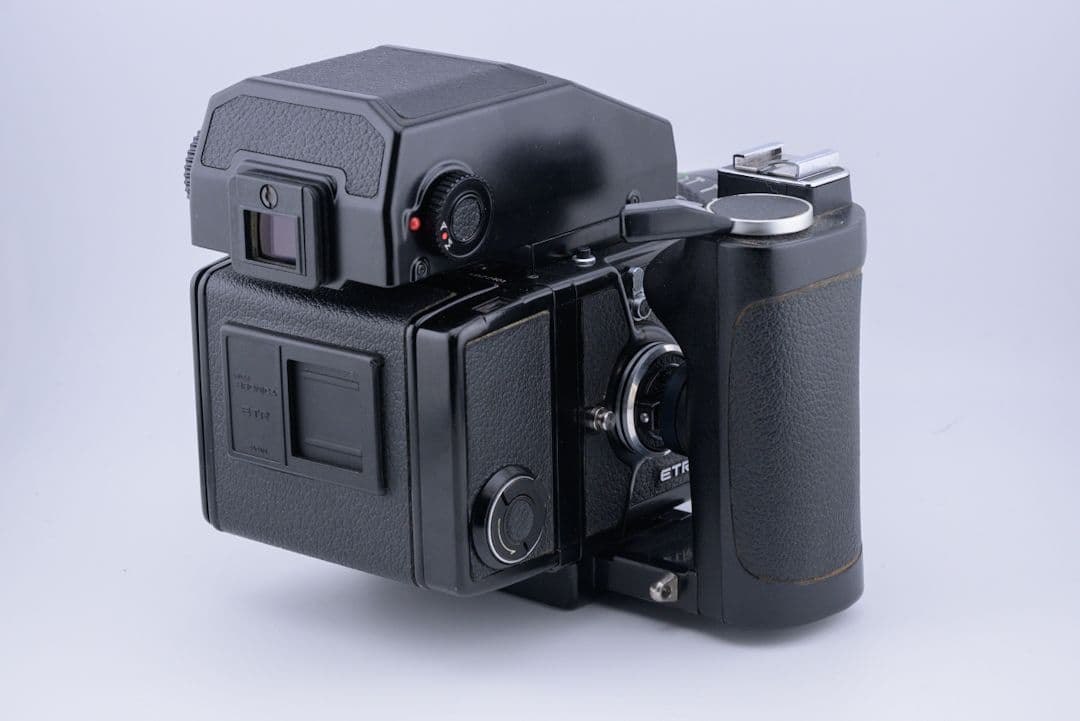 Bronica ETR AE-IIファインダー + 50mm F2.8 ジャンク