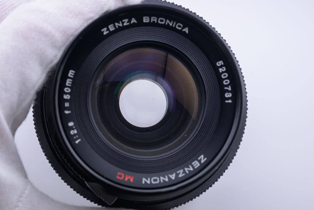 Bronica ETR AE-IIファインダー + 50mm F2.8 ジャンク
