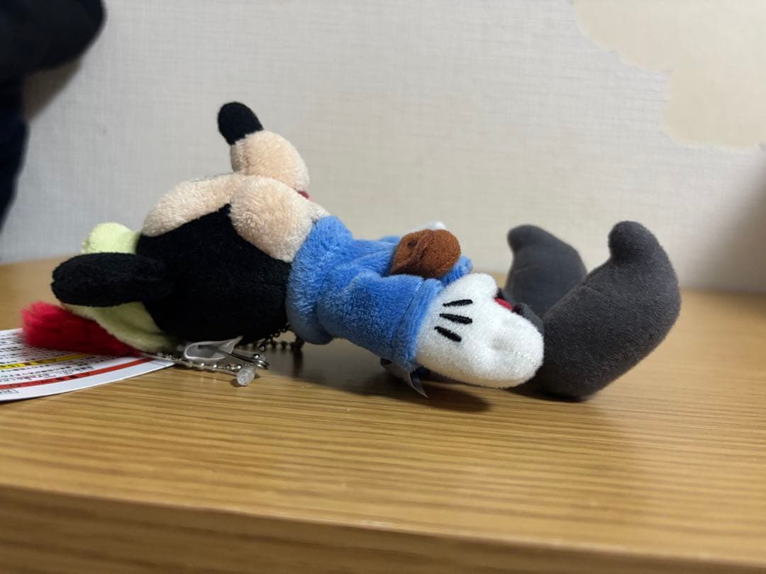 ミッキー 巨人退治 ぬいぐるみバッジ　ディズニー　#1