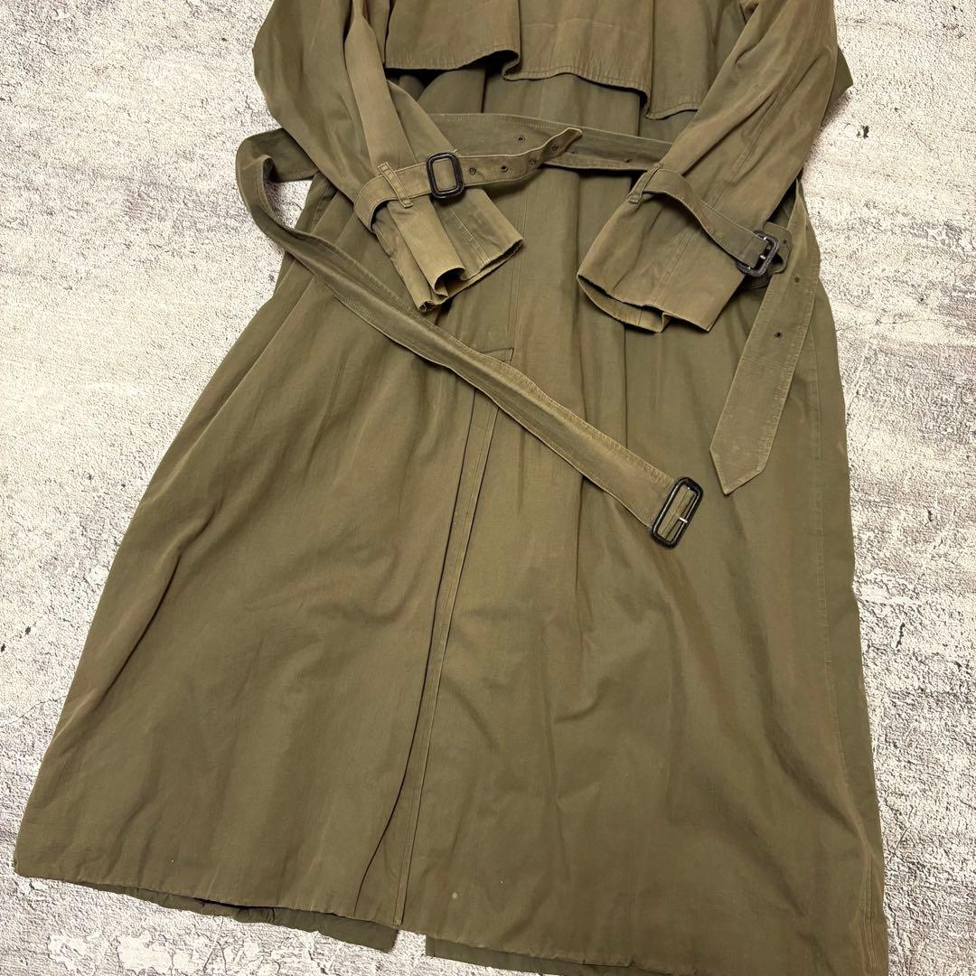 希少　ヴィンテージ　BURBERRYトレンチコート オリーブカーキ