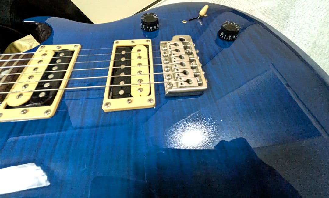 PRS SE Custom 24 Whale Blue 2021年製 美品
