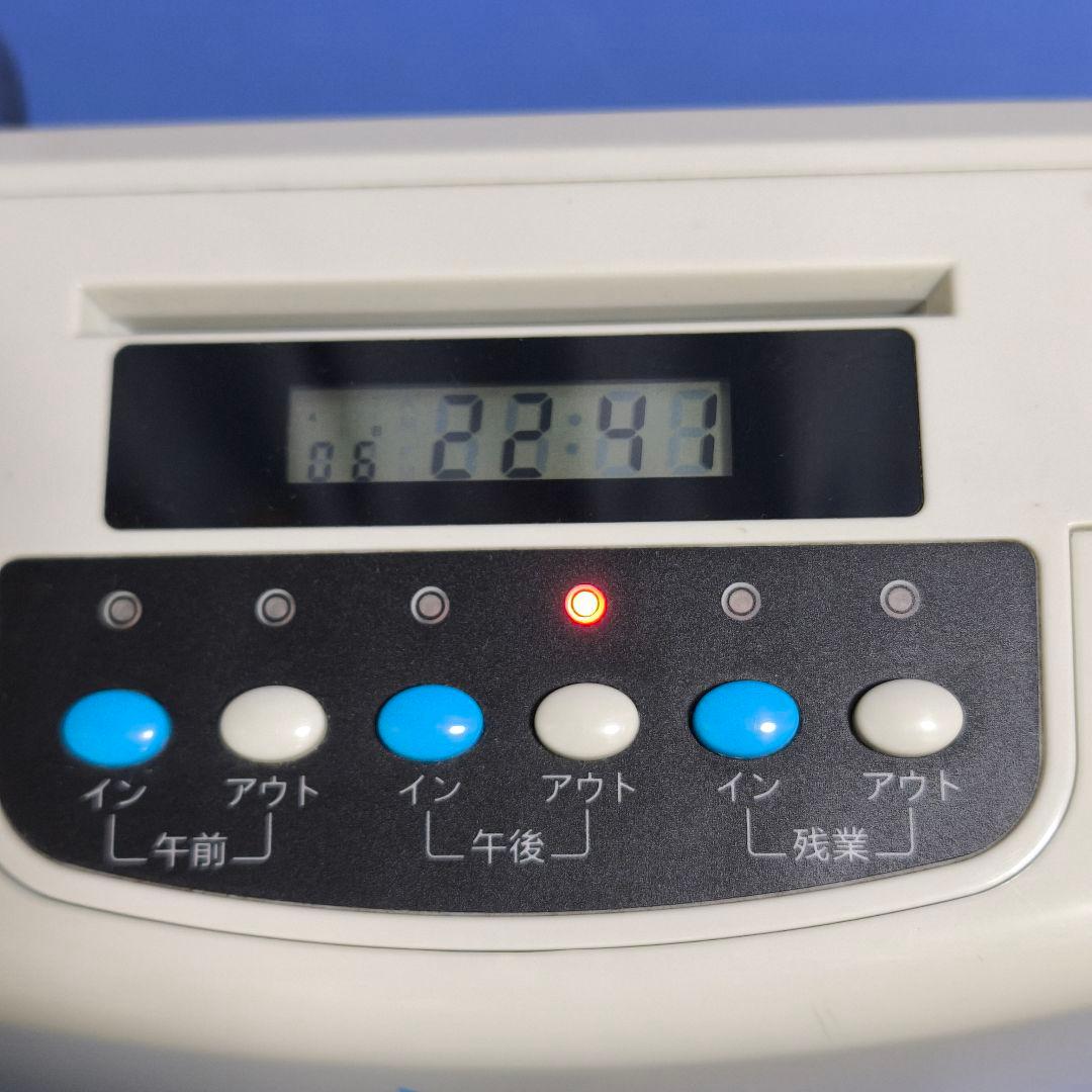 ★箱入カード付　TOKAI タイムレコーダーTR-001s 6欄印字
