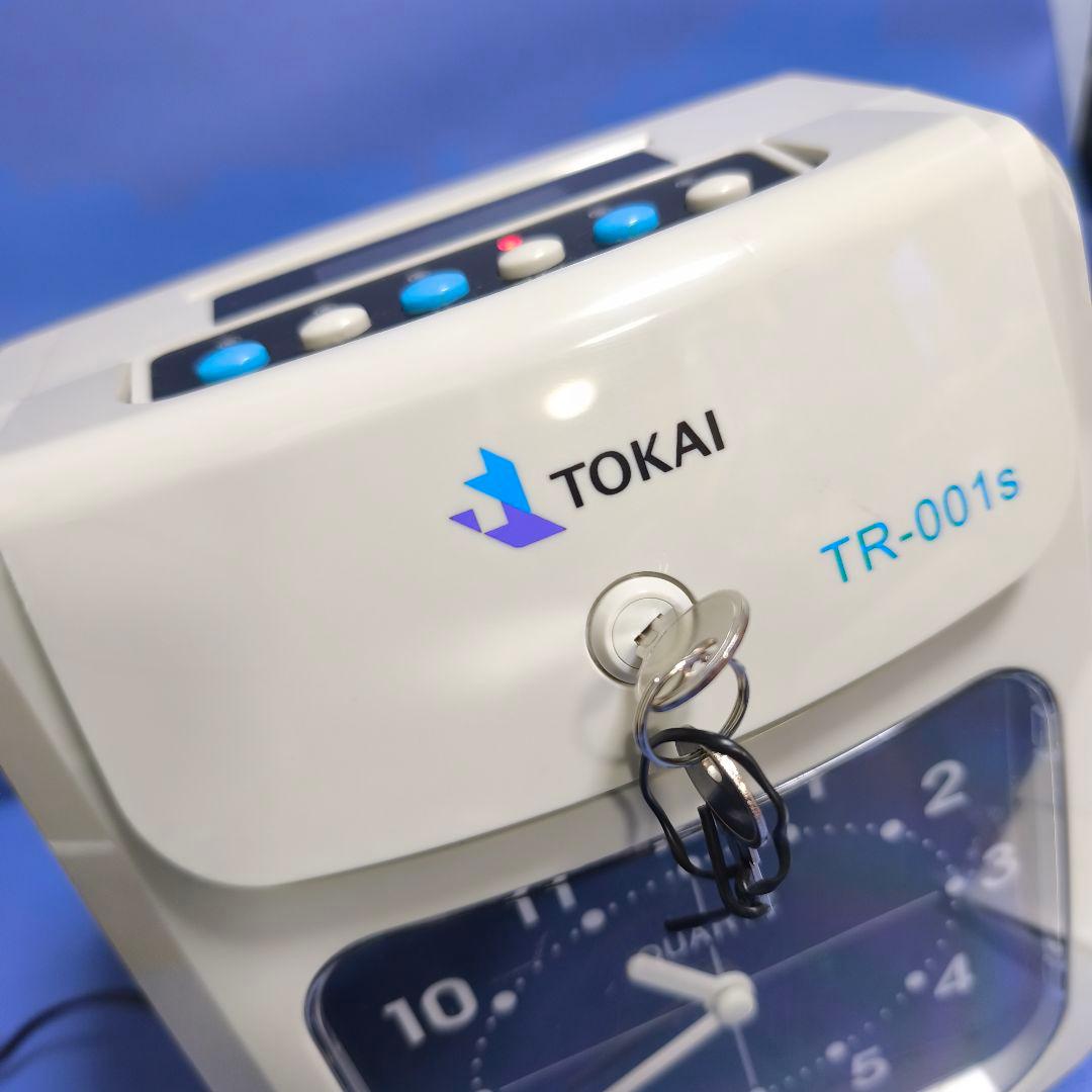 ★箱入カード付　TOKAI タイムレコーダーTR-001s 6欄印字
