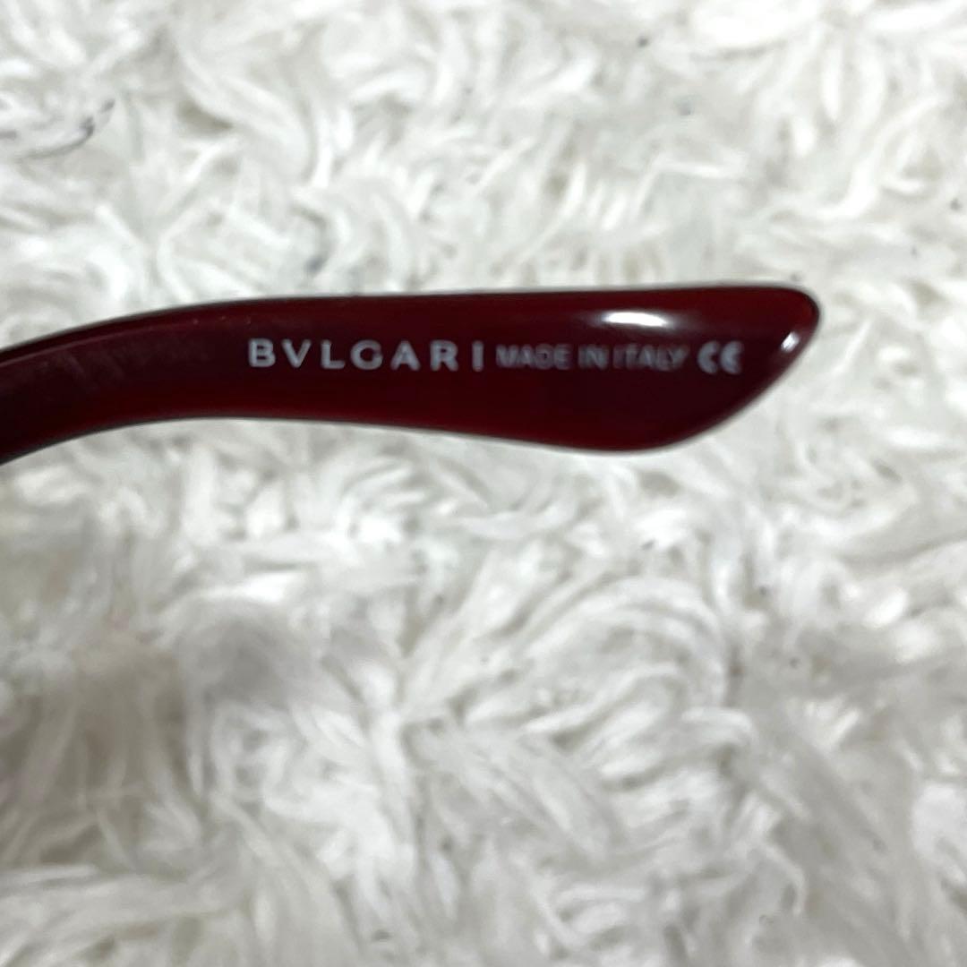 極美品✨ブルガリ　フラワービジュー　サングラス　スワロフスキー　グラデーション