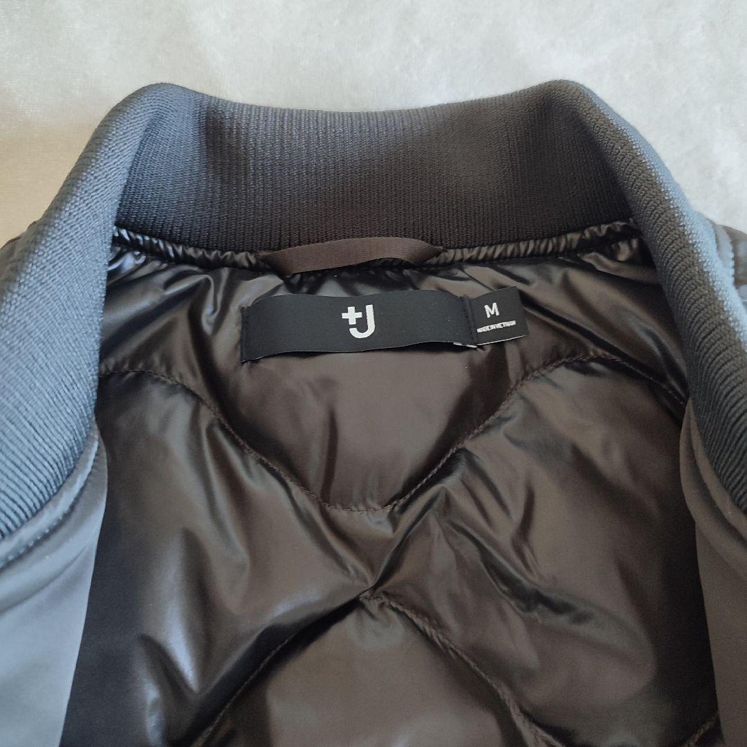 新品UNIQLO ＋J ハイブリッドオーバーサイズボンバージャケット グレーM