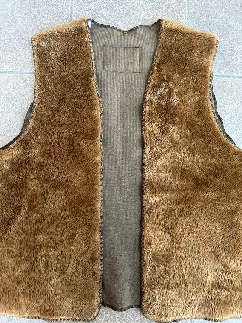 Barbour ブラウン ファー ベスト