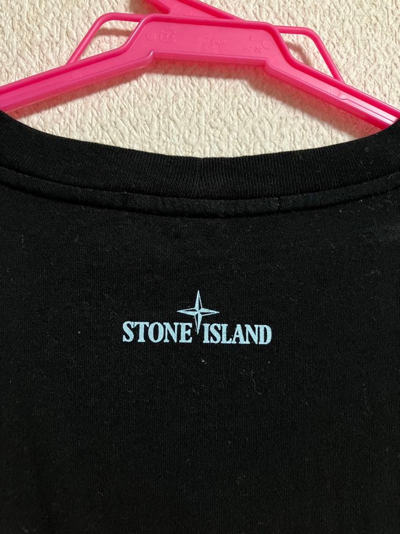 ストーンアイランド　コンパスロゴ　Tシャツ