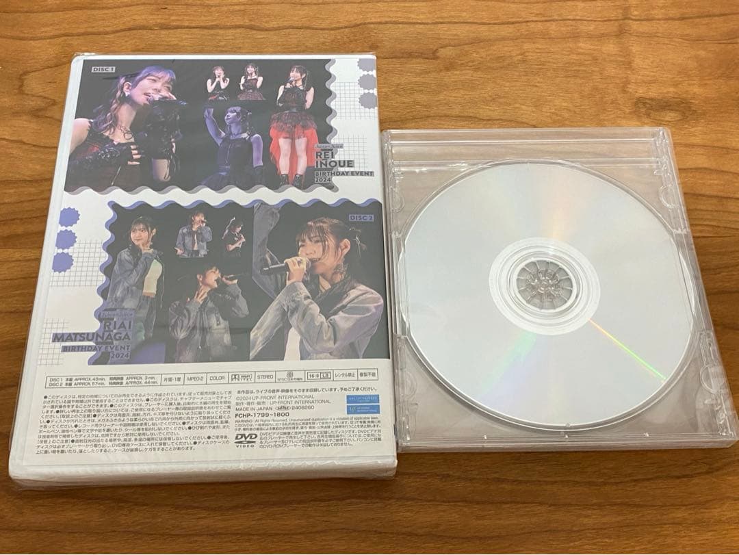 juice=juice 井上玲 松永里愛 バースデーイベント2024 DVD
