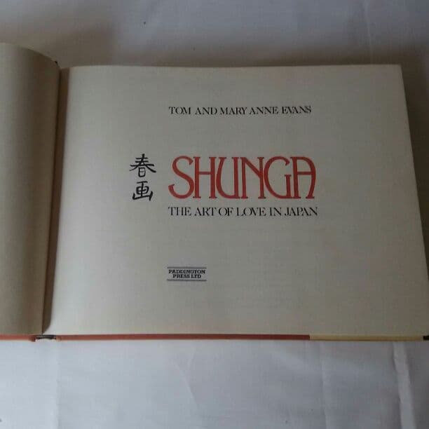 Shunga  春画  英文 訳 木版プリンしト