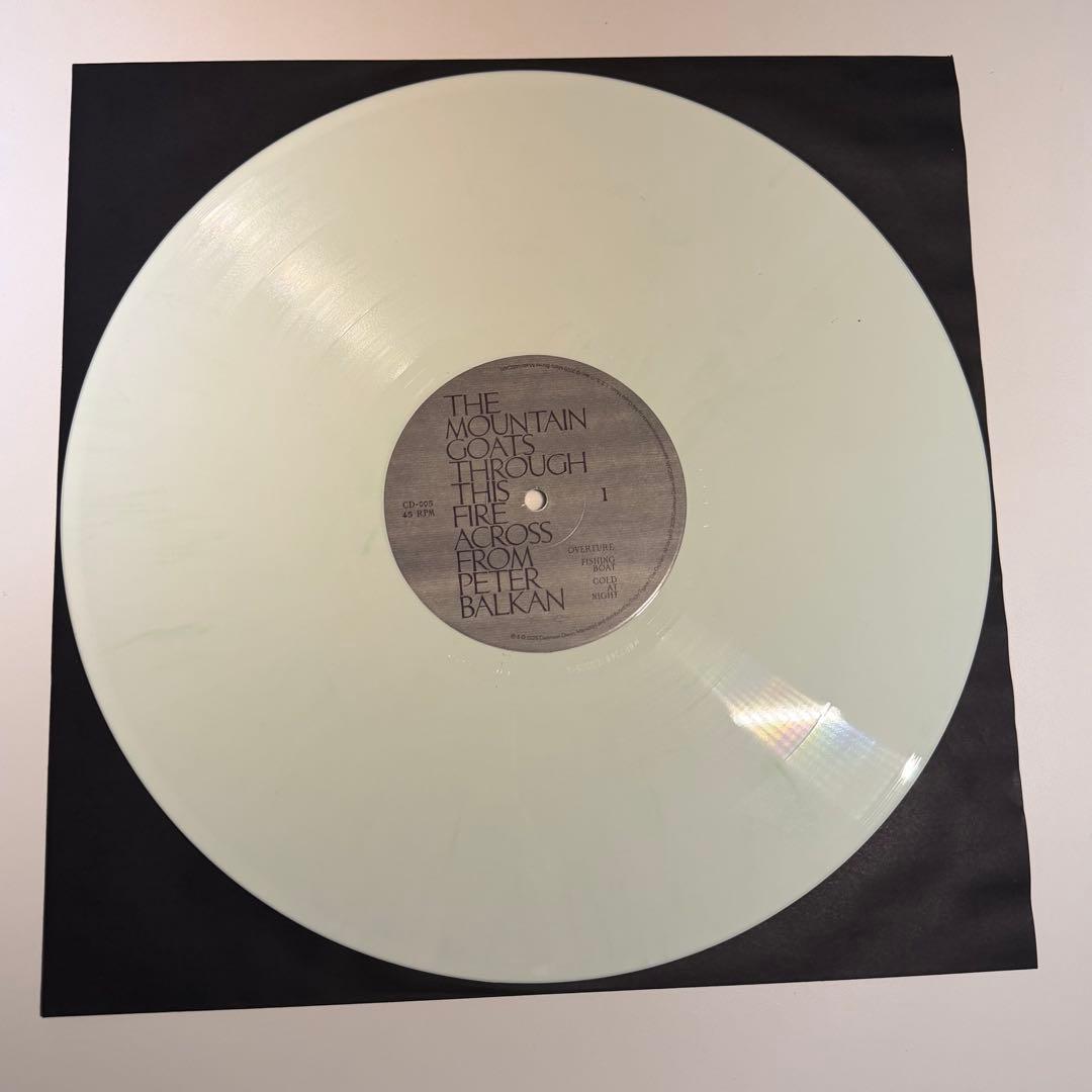 新品未使用 THE MOUNTAIN GOATS 直筆サイン LP