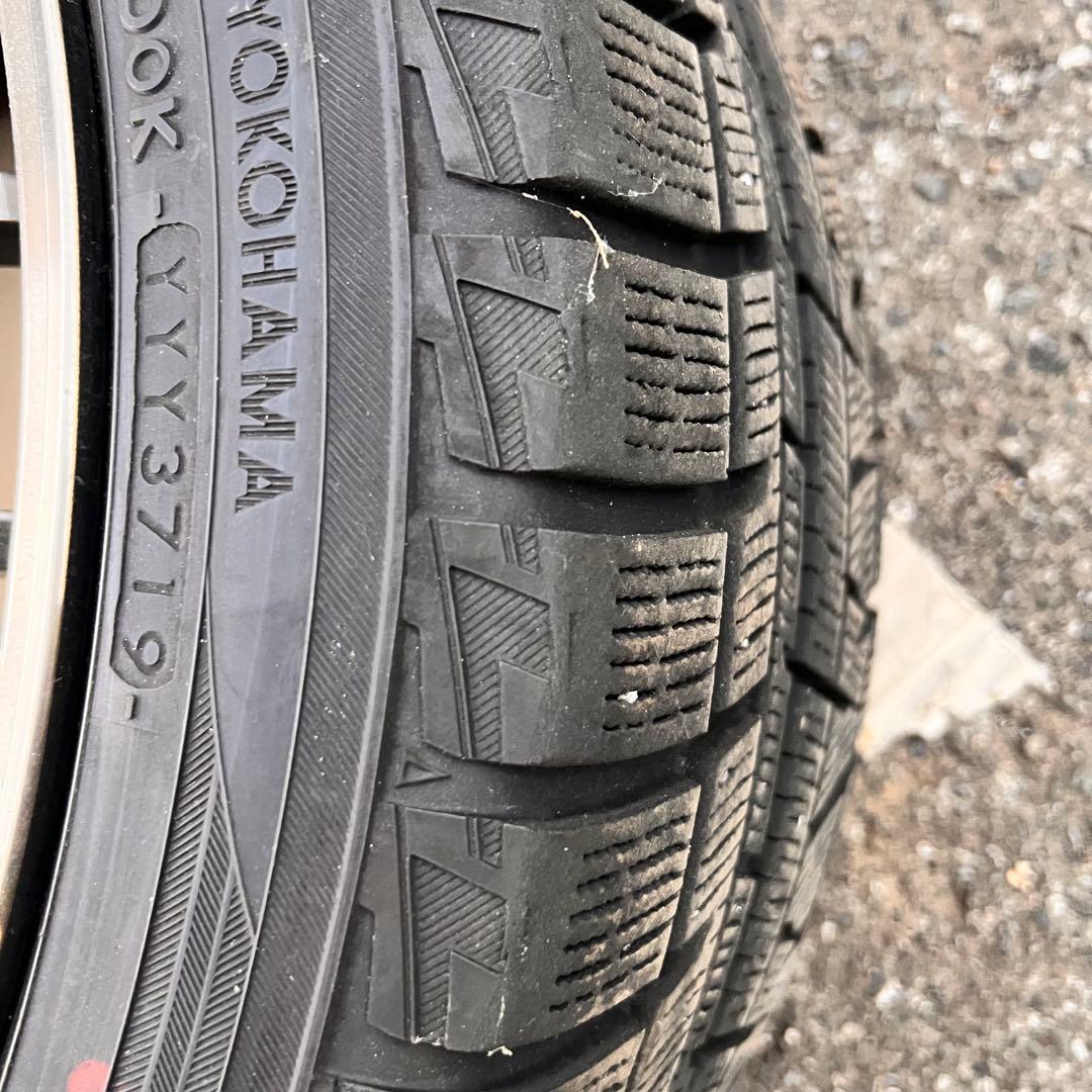 鍛造Rays VOLK RACING RE30 8J PCD100 スタッドレス