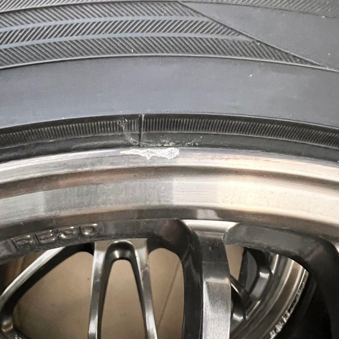 鍛造Rays VOLK RACING RE30 8J PCD100 スタッドレス