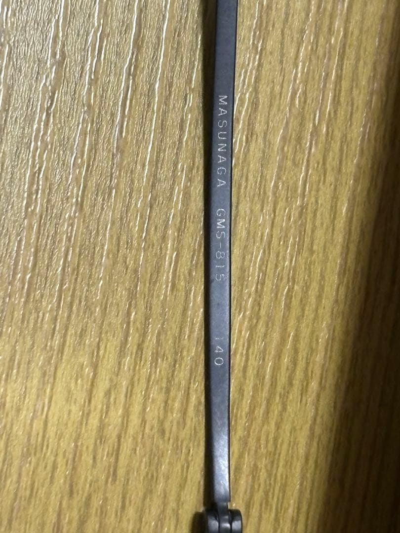 MASUNAGA GMS-815 サングラス メガネ　チタン　ベッコウ　増永眼鏡