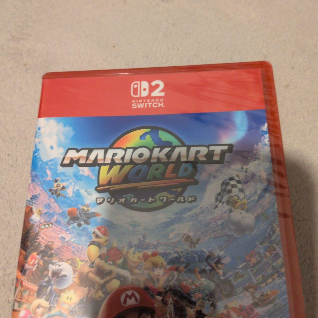 MARIOKART WORLD Nintendo Switch2新品未使用未開封