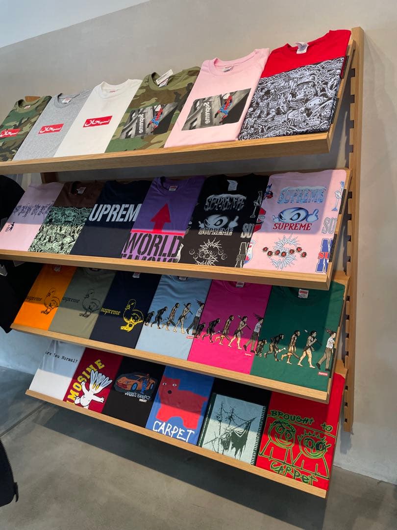 新品未開封　Supremeアラビック　ボックスロゴT Lサイズ