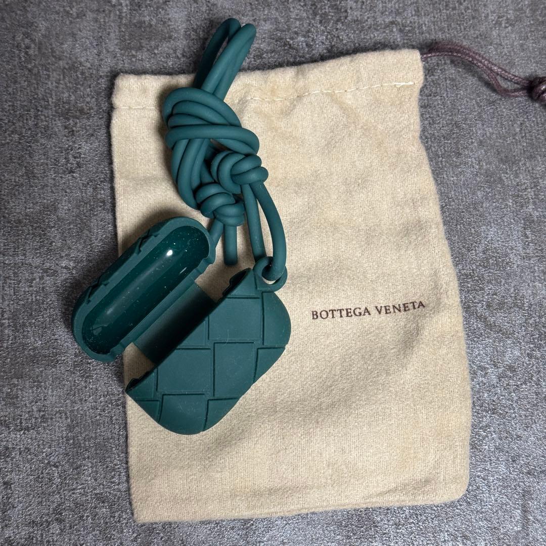 airpods pro ケース Bottega エメラルドグリーン 緑 ダーク