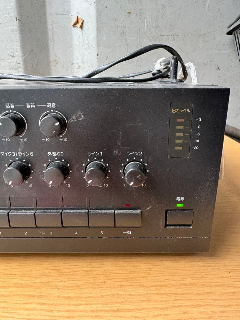 UNI-PEX 卓上アンプ BX-120