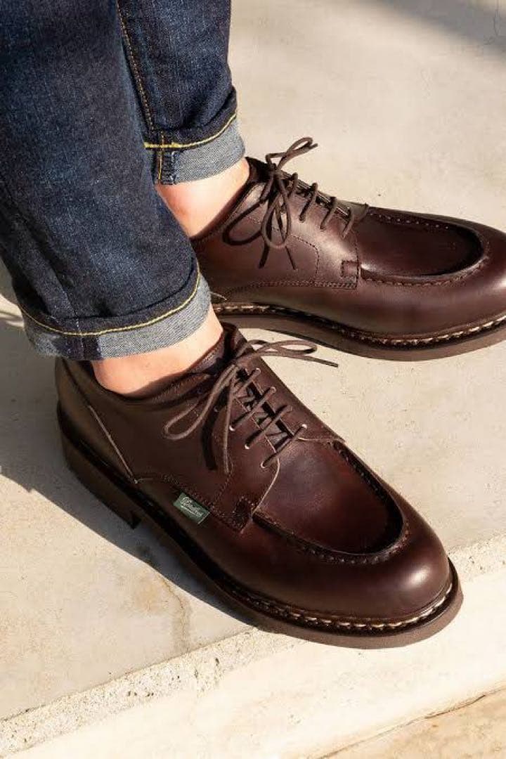 1053 パラブーツ Paraboot CHAMBORD マロン UK7 レザー