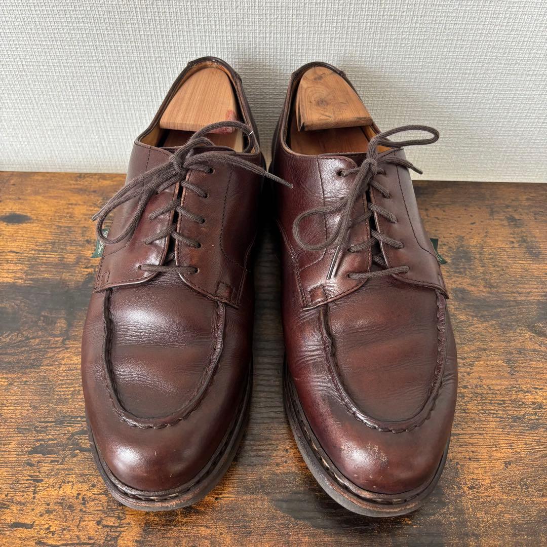 1053 パラブーツ Paraboot CHAMBORD マロン UK7 レザー
