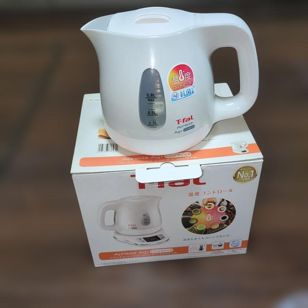 T-fal　Aprecia Ag+control 電気ケトル 0.8L