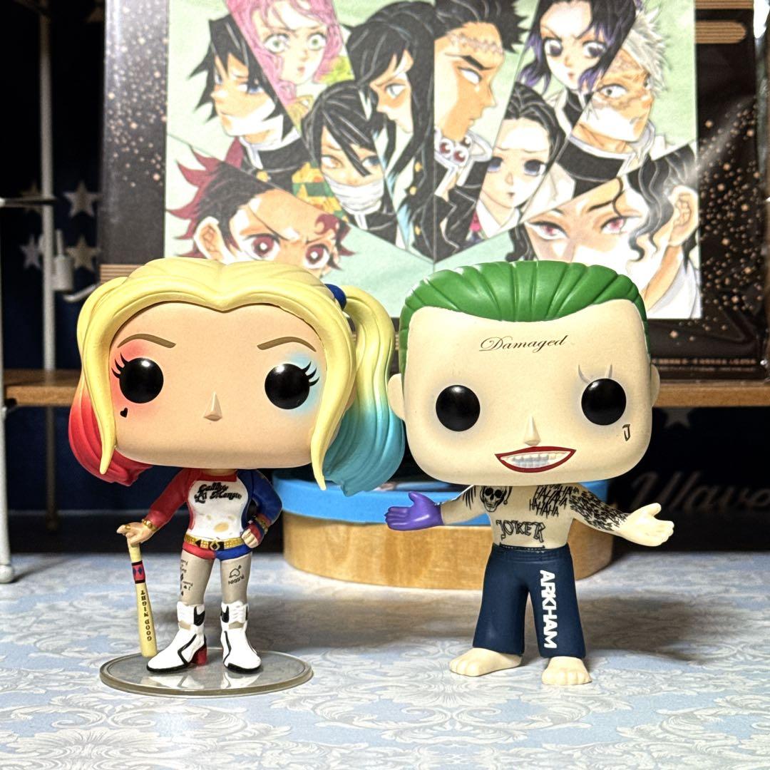 Funko pop! ハーレイ・クイン & ジョーカー ポップフィギュアセット