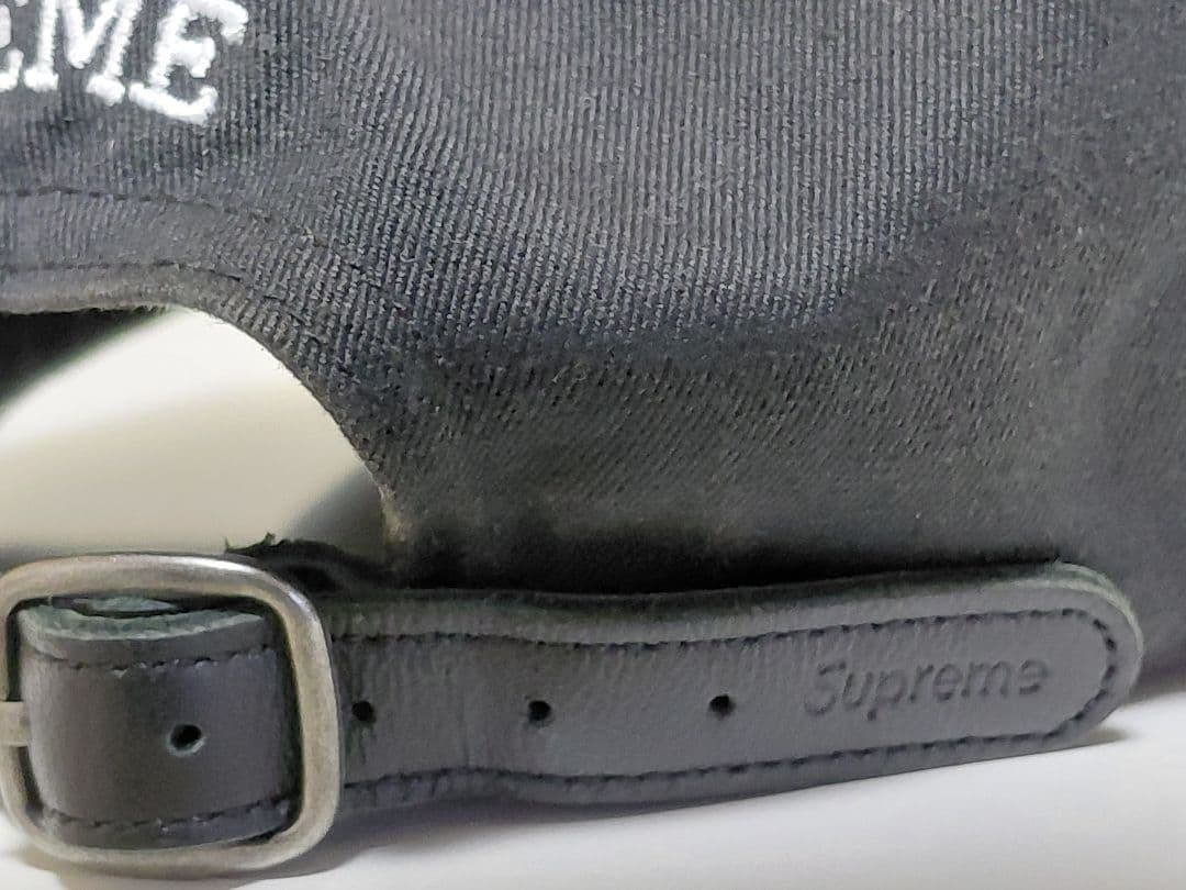 極美品　SS24　Supreme　2-Tone　S Logo　6-Panel　黒