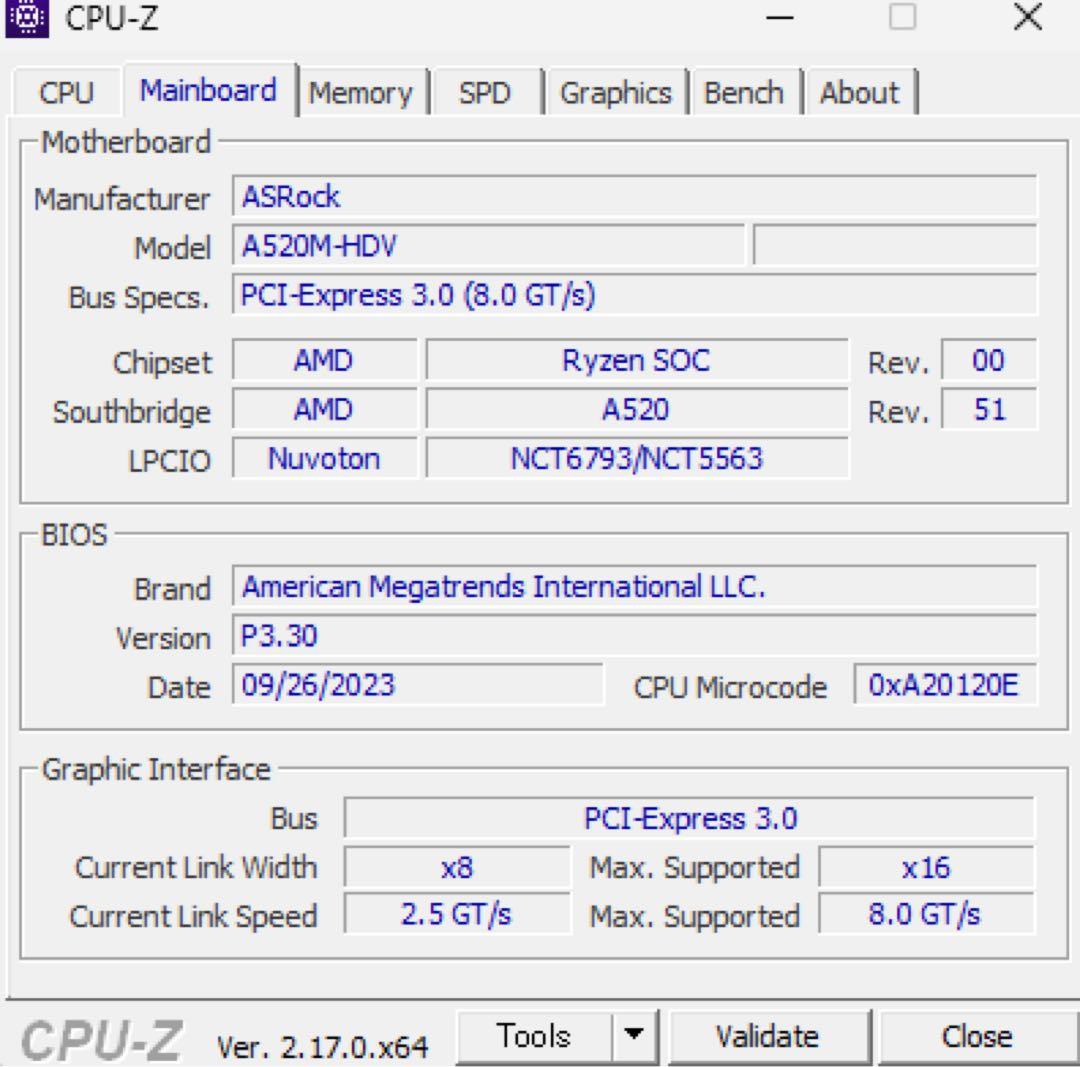 Ryzen 5 5600X ＆ A520M-HDV セット（動作確認済）