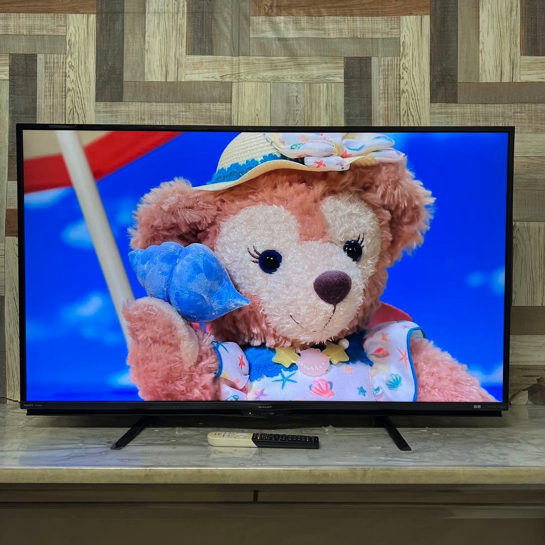 全国送料込❣️シャープ50V型4Kチューナー内蔵Android TVネットアプリ多