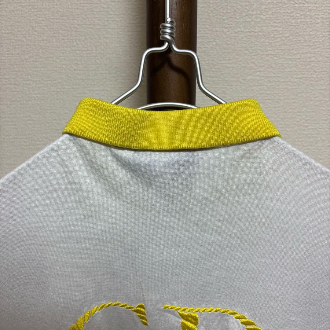クリスチャンディオール スポーツ ポロシャツ 半袖 白 vintage 90s