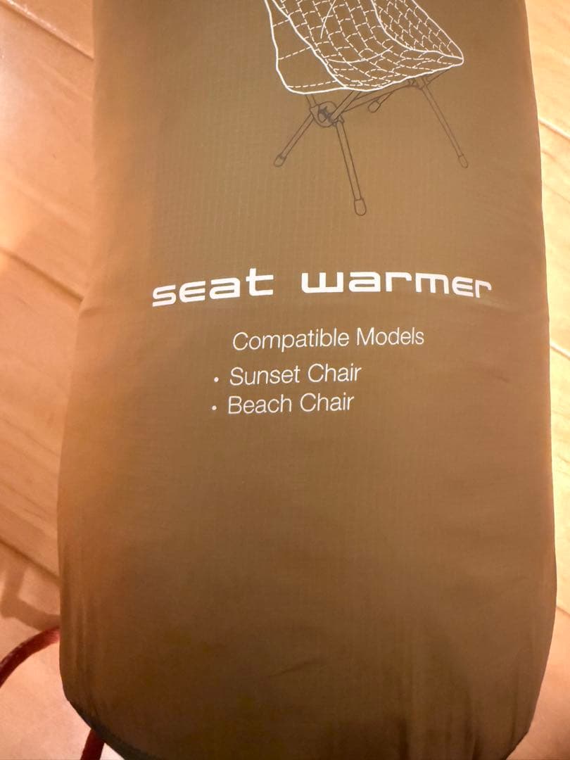 ヘリノックス　シートウォーマー seat warmer