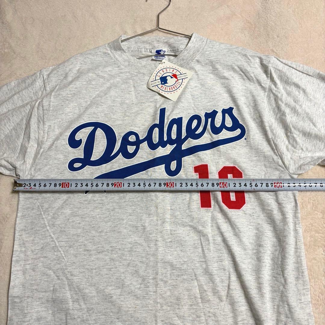 【レア品タグ付】STARTER Dodgers 野茂英雄 16 TシャツUSA製
