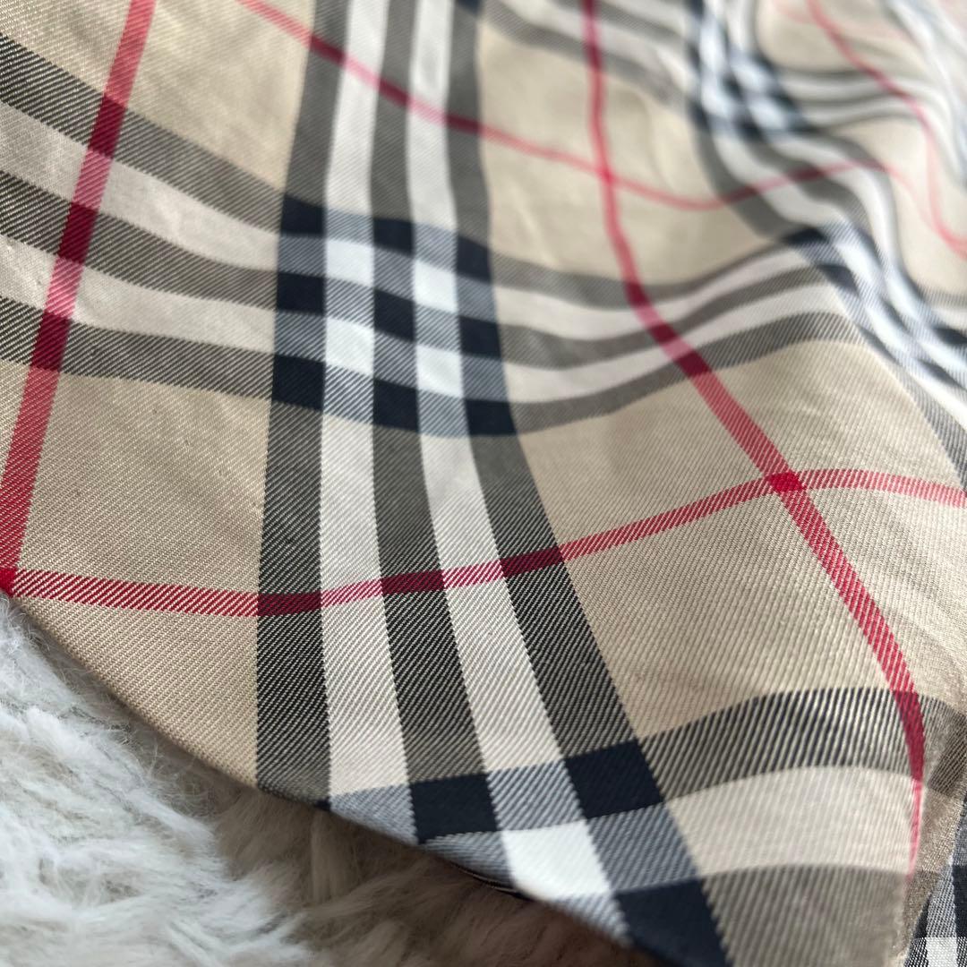 BURBERRY*バーバリーブルーレーベル　ノバチェック柄ワンピースノースリーブ