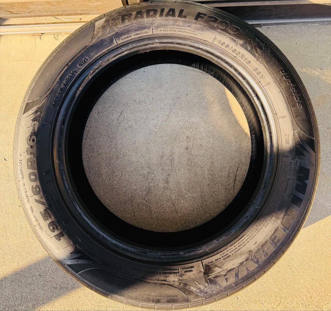ミネルバ ラジアル F209 195/60R16 2025年製