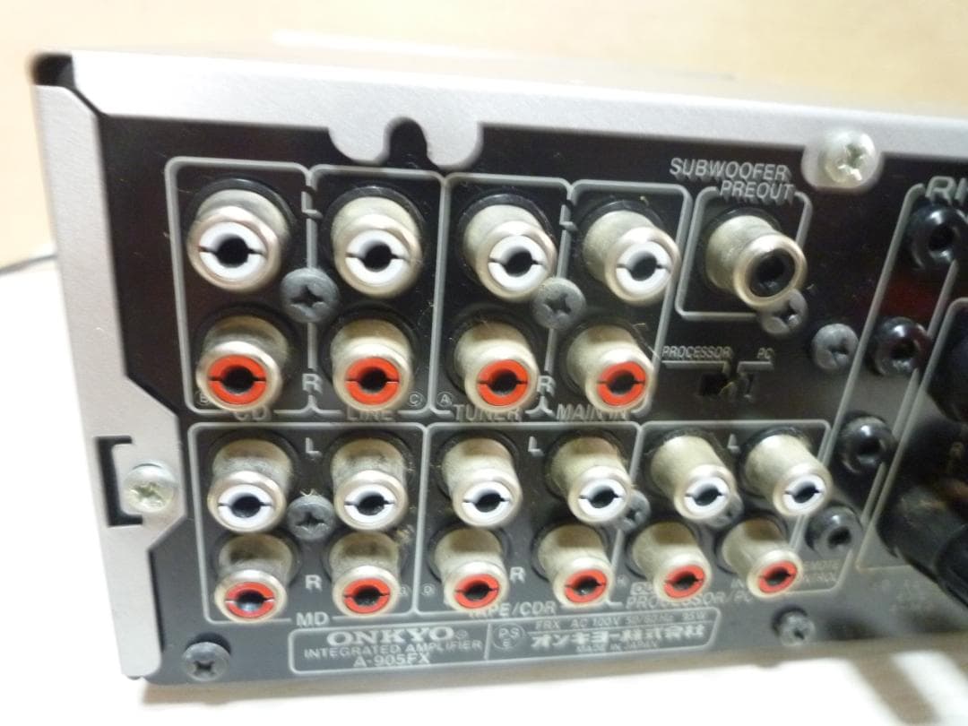 【専用】ONKYOプリメインアンプ★A-905FX リモコン付き