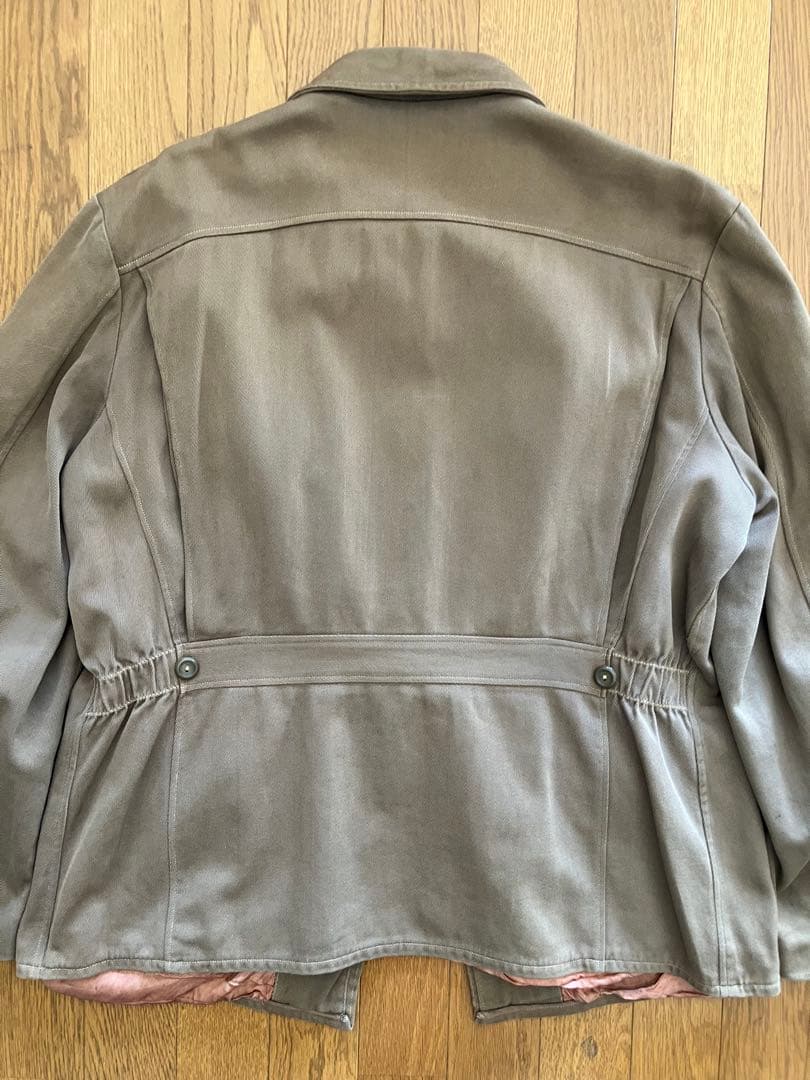 ジャケット・アウター 40s vintage rayon gabardine jacket