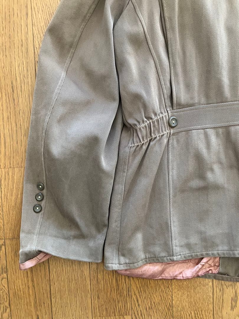 ジャケット・アウター 40s vintage rayon gabardine jacket