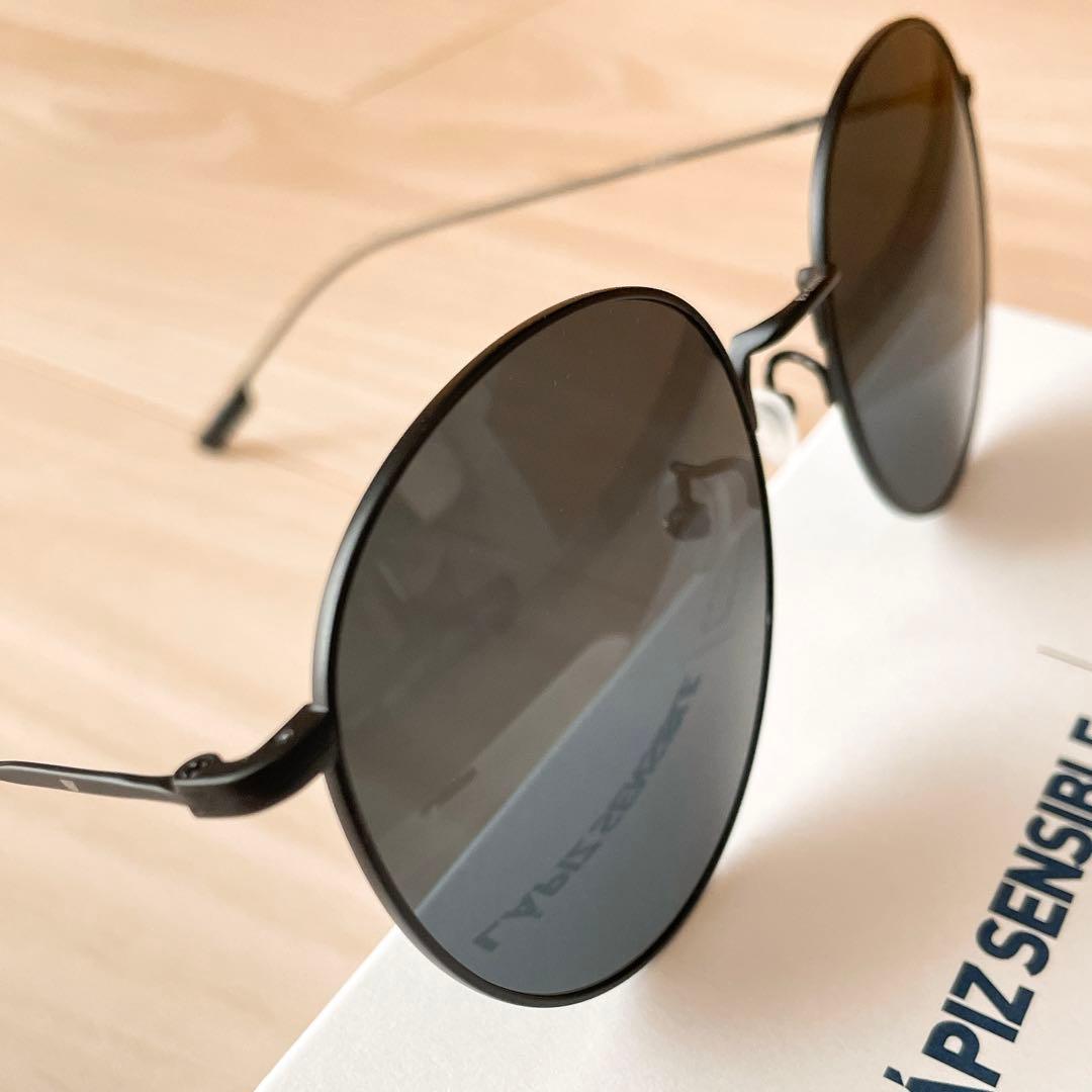 【美品】LAPIZ SENSIBLE NANO 13 黒 サングラス 韓国