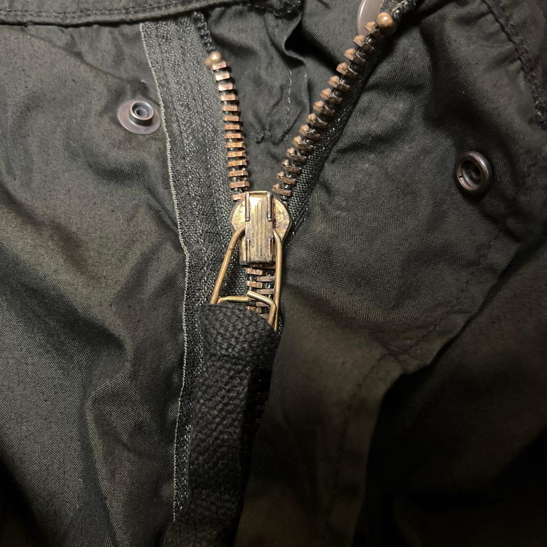 黒染め U.S.ARMY M65 フィッシュテールパーカ 米軍実物 モッズコート