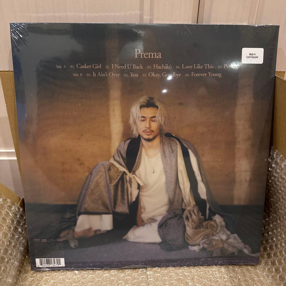 【未開封】藤井風 Prema レコード